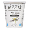 siggi's Skyr aux Ingrédients Simples Vanille 0 % M.G., 750 g