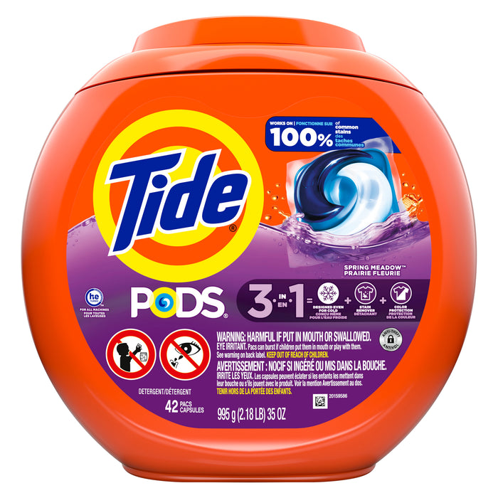 Tide PODS Laundry Detergent Spring Meadow Scent, 1.04 kg