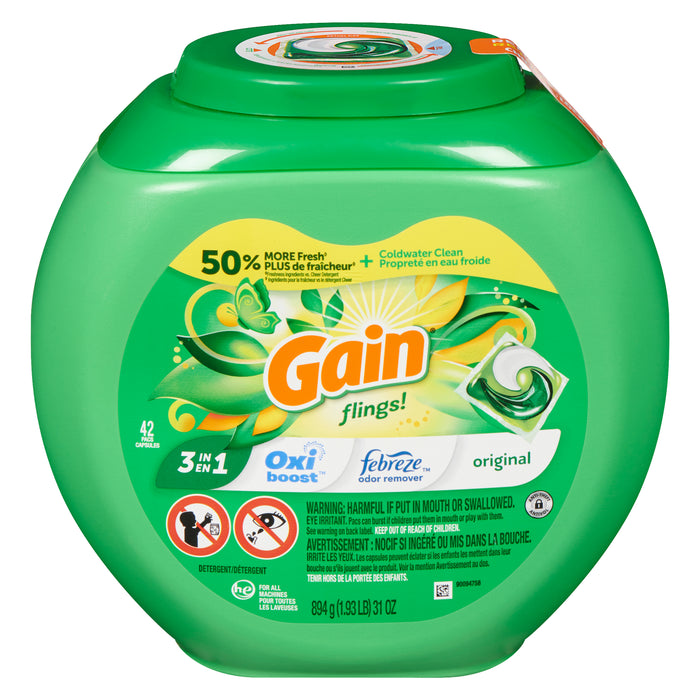 Gain Flings Original, 42-Count