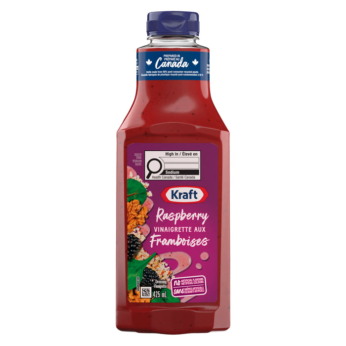 Kraft Raspberry Vinaigrette Dressing, 425 ml