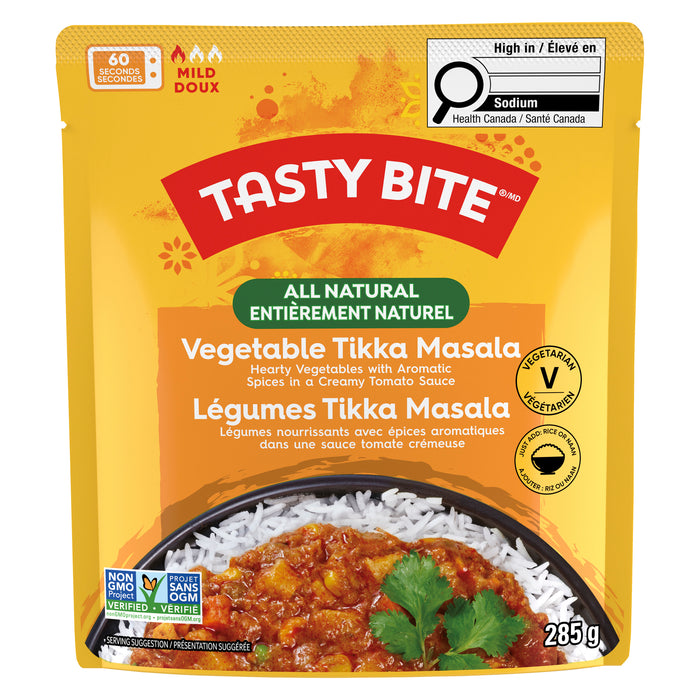 Tasty Bite Vegetable Tikka Masala Mild, 285 g