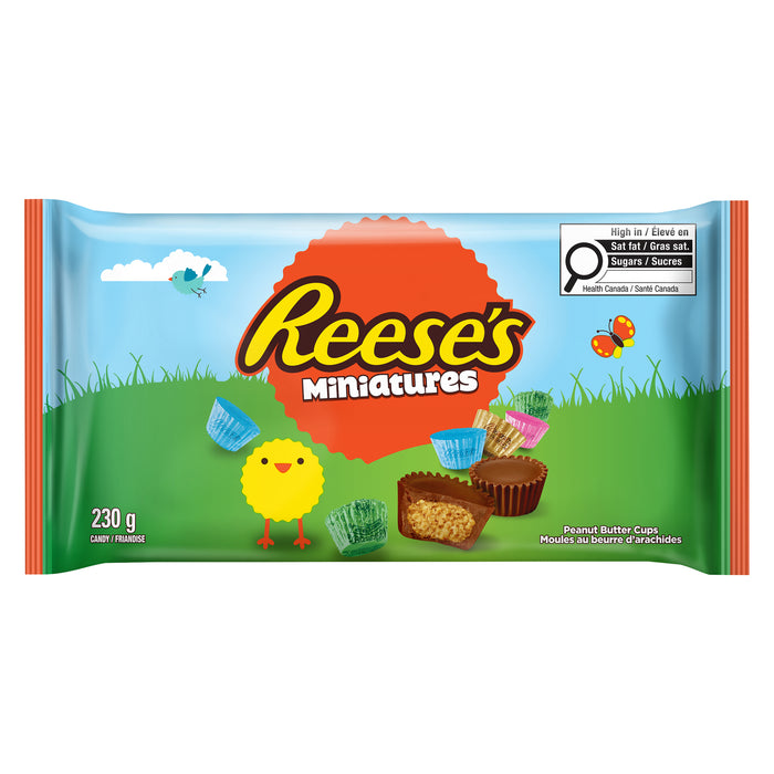 Reese's Miniatures Friandise Moules au Beurre d'Arachides, 230 g