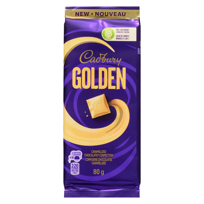 Cadbury Golden Caramelized Chocolatey Confection, 80 g