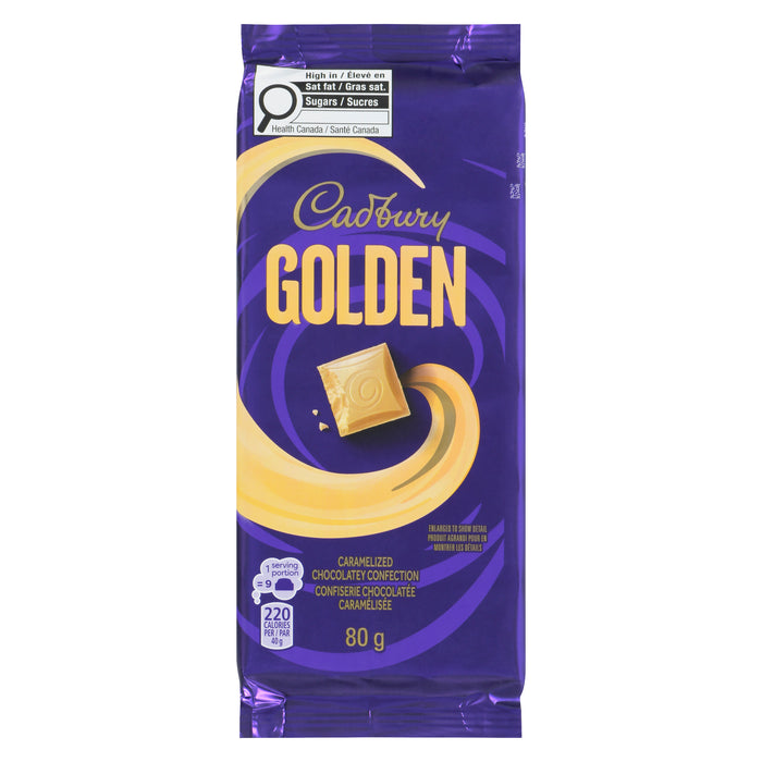 Cadbury Golden Caramelized Chocolatey Confection, 80 g