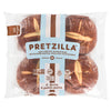 Pretzilla Soft Pretzel Burger Buns, 4-Pack