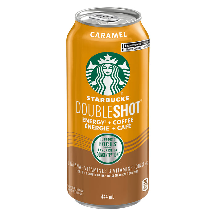 Starbucks Doubleshot Fortified Coffee Drink Caramel 444 ml
