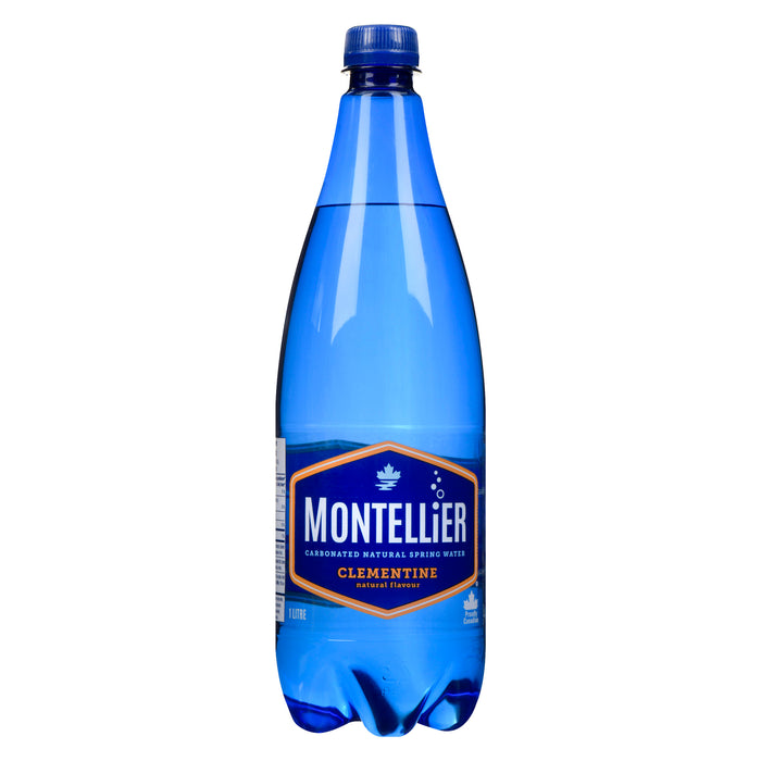 Montellier Carbonated Natural Spring Water Clementine, 1L
