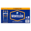 Eau gazéifiée de source naturelle Montellier, arôme de clémentine, emb. de 10, 355 ml