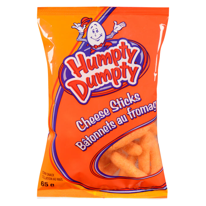 Grignotines au maïs de bâtonnets de fromage Old Dutch Humpty Dumpty, 65 g