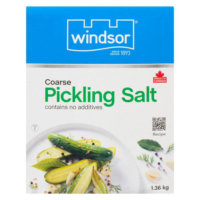 Windsor Pickling Salt Coarse, 1.36 kg