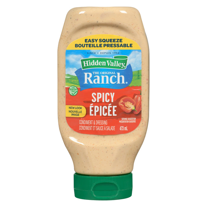 Hidden Valley The Original Ranch Condiment & Dressing Spicy, 473 ml