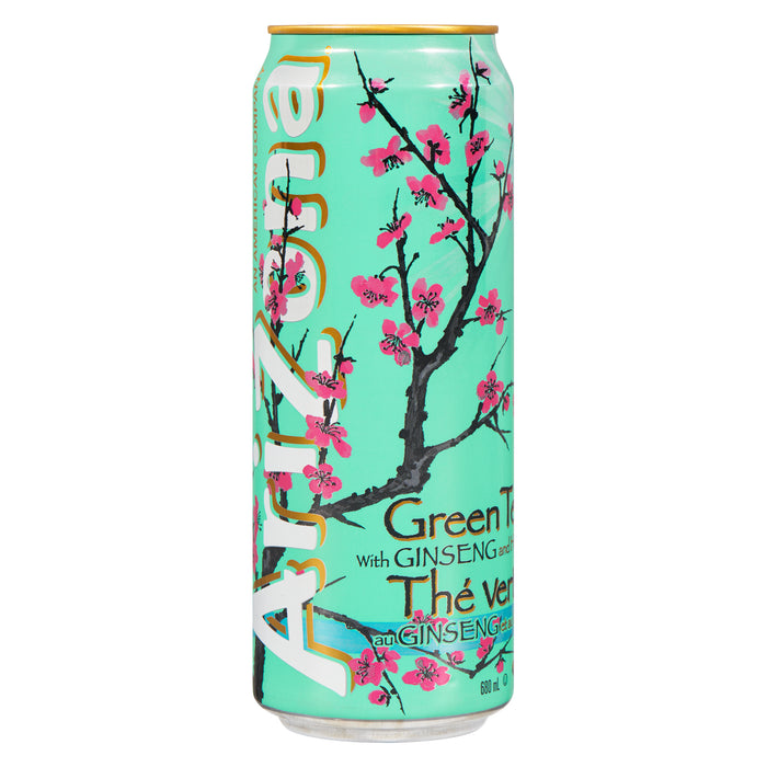 AriZona Thé vert au ginseng et au miel, 680 ml