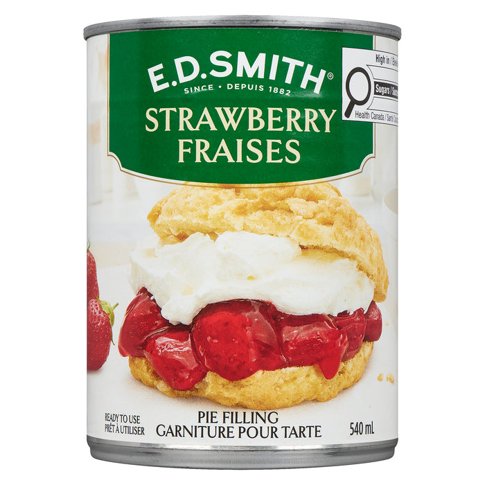 E.D.SMITH. Pie Filling Strawberry, 540 ml