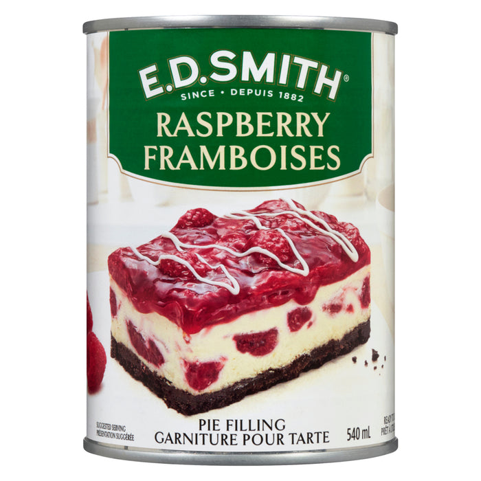 E.D.SMITH. Pie Filling Raspberry, 540 ml