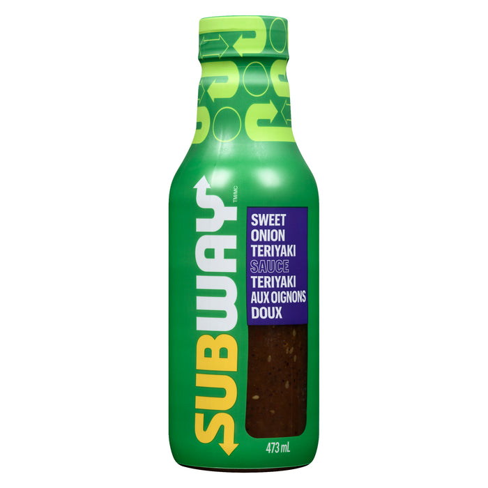 Sauce teriyaki aux oignons doux Subway, 473 ml