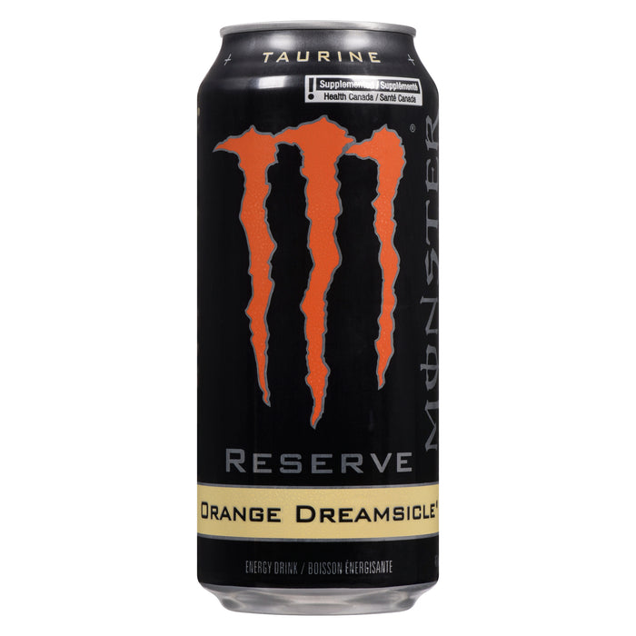 Monster Reserve Boisson Énergisante Orange Dreamsicle, 473 ml