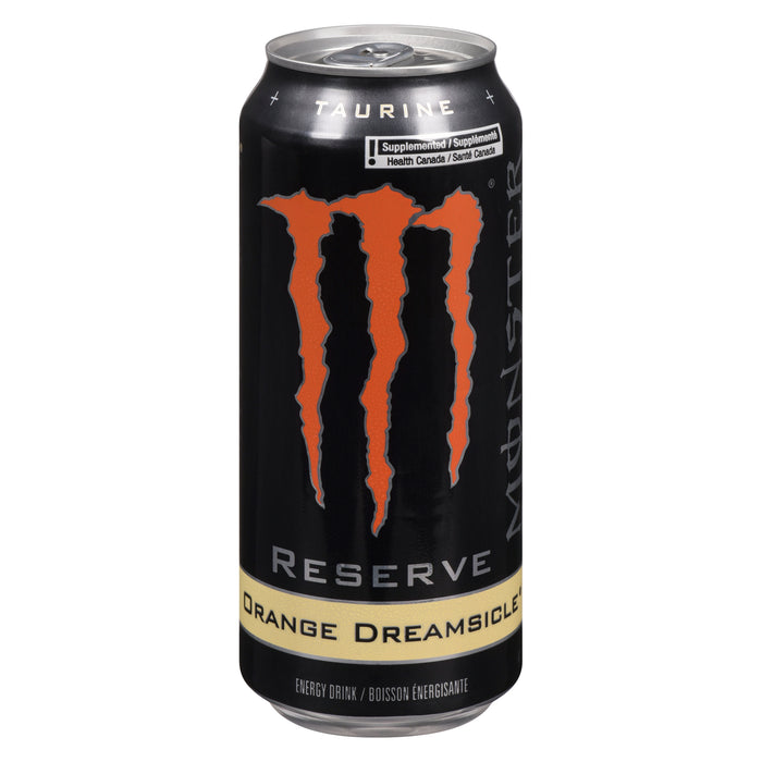 Monster Reserve Boisson Énergisante Orange Dreamsicle, 473 ml