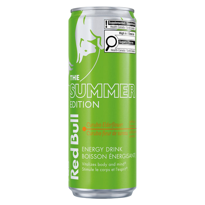 Red Bull The Summer Edition Energy Drink Curuba-Elderflower, 355 ml