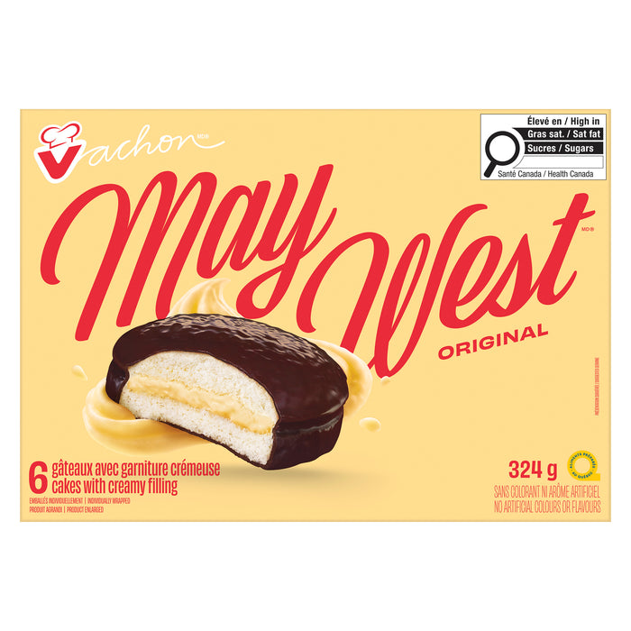 Vachon May West l'Original 6 Gâteaux, 324 g