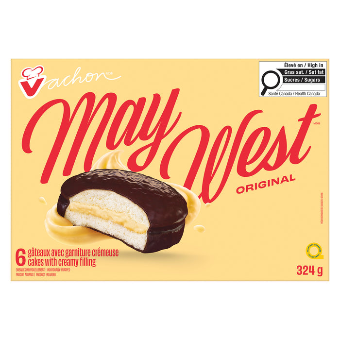 Vachon May West l'Original 6 Gâteaux, 324 g