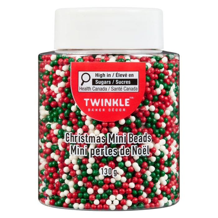 Twinkle Baker Décor Christmas Mini Beads, 130 g