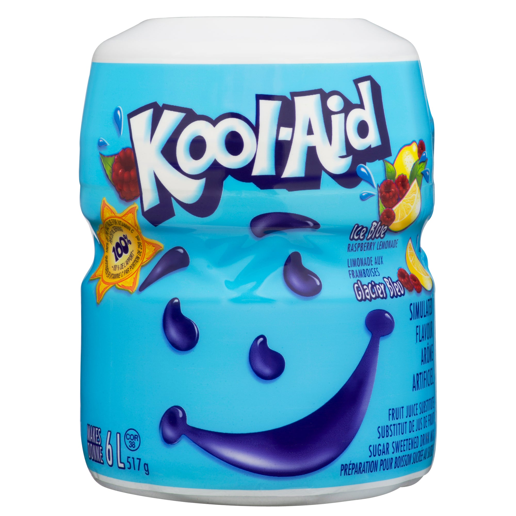 Kool-Aid Blue Raspberry Lemon, 517 g – Giant Tiger