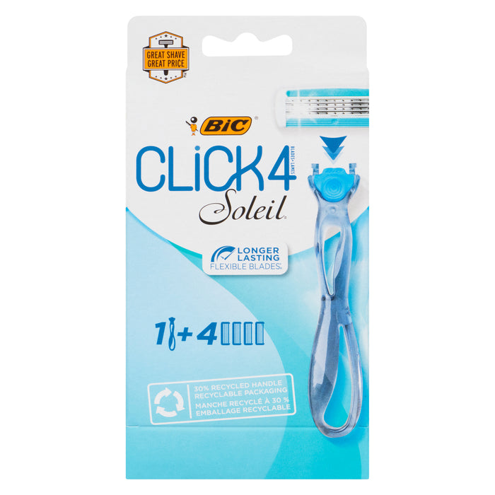 Bic Click 4 Soleil Blades