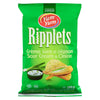 Yum Yum Ripplets Croustilles Ondulées Crème Sure et Oignon, 200 g