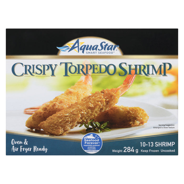 Aqua Star Crevettes Torpilles Croustillantes, 284 g