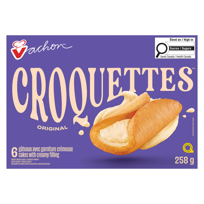 Vachon Croquettes Vanilla Cakes, 6-Pack, 258 g
