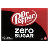 Dr Pepper Zéro sucre - paquet de 12 x 355 ml