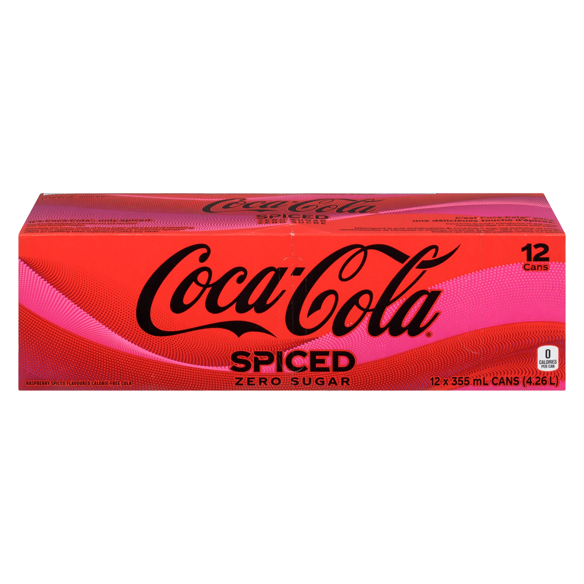 Coca-Cola Zero Raspberry Spiced Flavoured Cola, 12-Pack, 355 ml – Giant ...