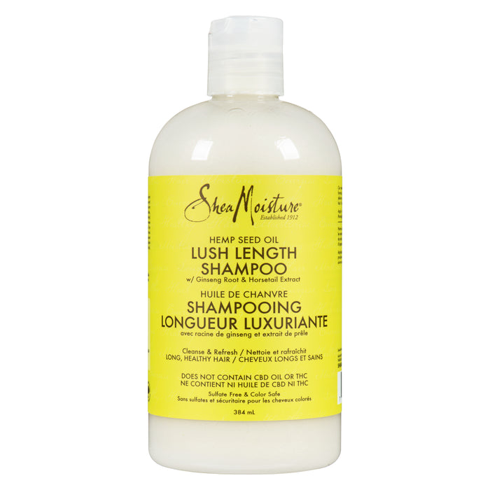 Shea Moisture Lush Length Shampoo, 384-ml