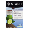 Thé noir Earl Grey à double bergamote Stash, 18 sachets