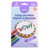 Twinkle Baker Décor Icing Gel Pens, 4-Pack, 19 g