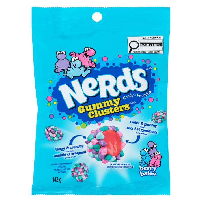 Nerds Candy Gummy Clusters, 142 g
