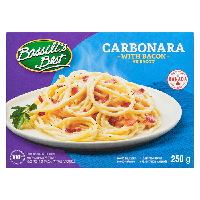 Bassili's Best Carbonara au Bacon, 250 g