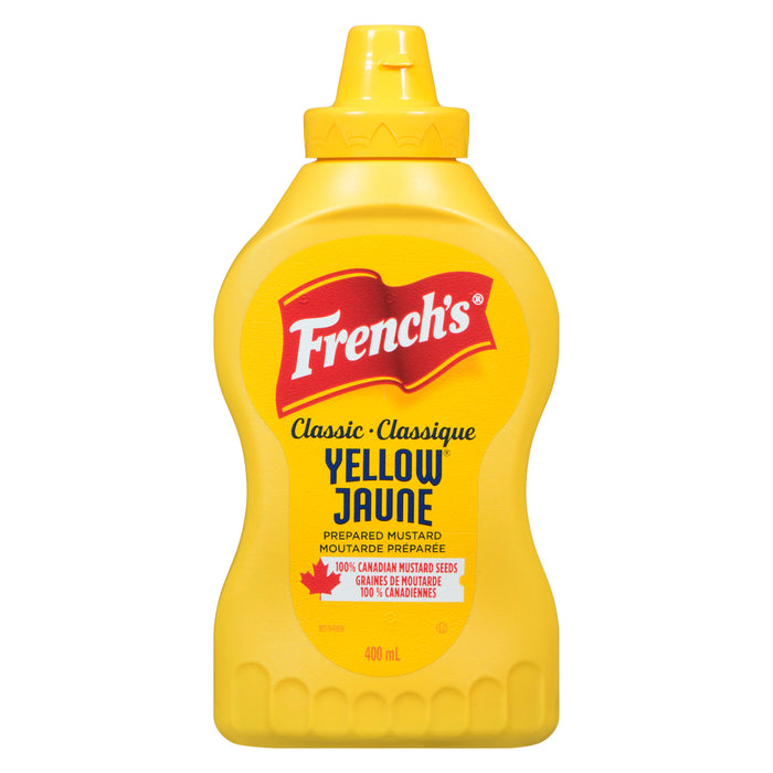 French's Classic Yellow Prepared Mustard, 400-ml