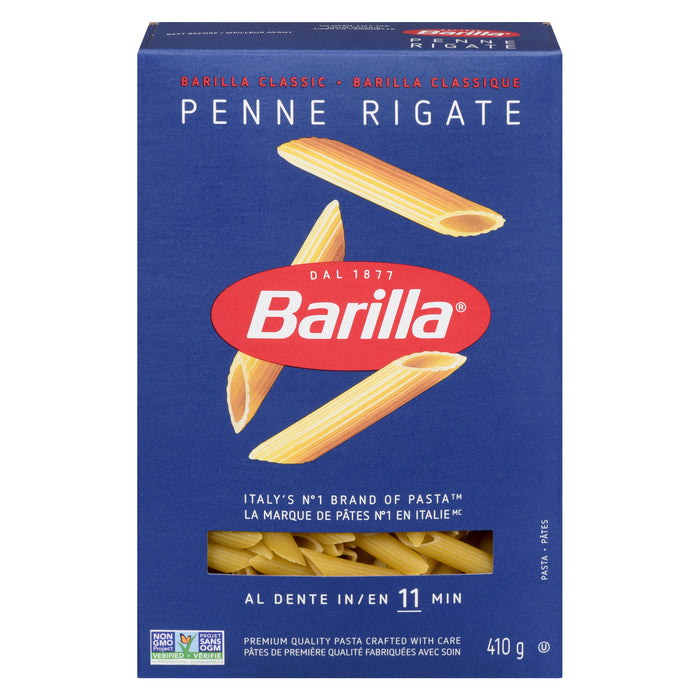 Barilla Pâtes Penne Rigate, 410 g
