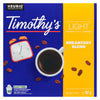 Timothy's Ground Coffee Light Roast Breakfast Blend, 30-Pack, 267 g