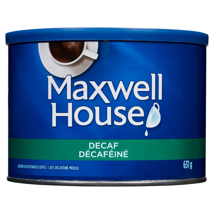 Café décaféiné moulu Maxwell House, 631 g