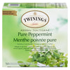 Twinings of London Tisane Menthe Poivrée Pure, 50 Sachets
