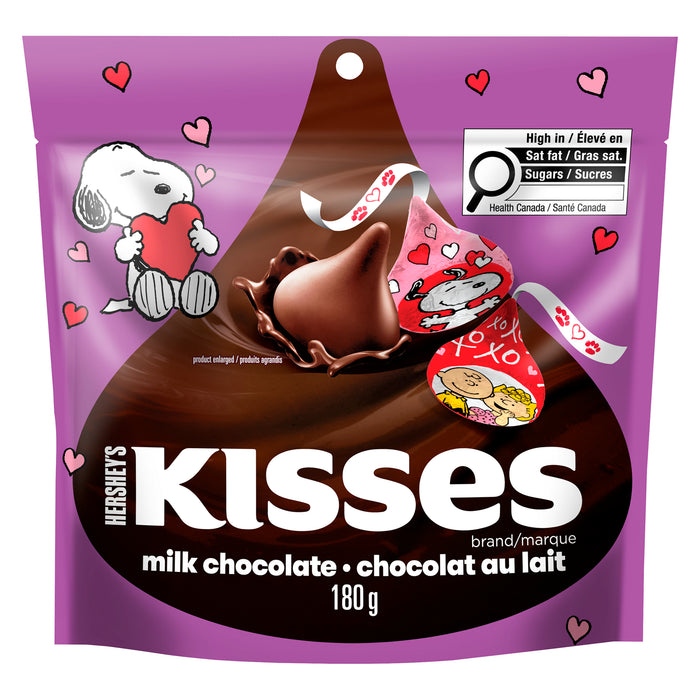 Hershey's Kisses Chocolat au Lait Snoopy, 180 g