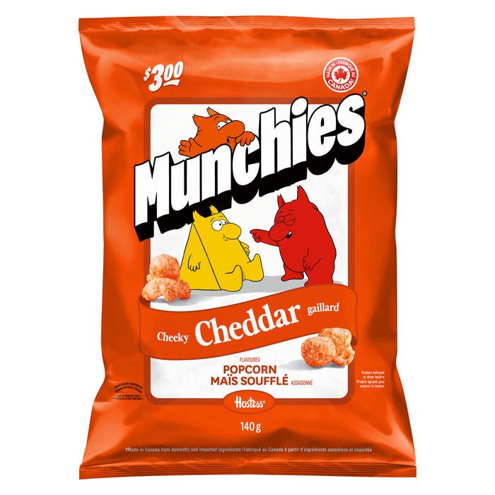 Munchies Popcorn Cheeky Cheddar, 140 g