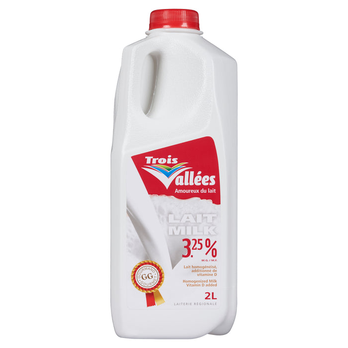 Trois Vallées Milk 3.25% M.F., 2-L
