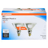 Sylvania 90W Dimmable Halogen Flood Bulbs, 2-Pack