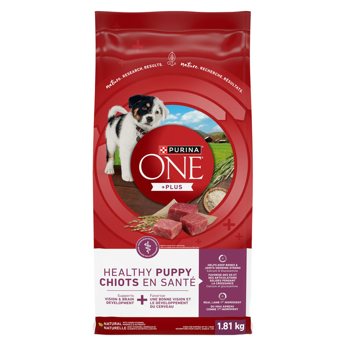 Purina One Plus Nourriture pour chiots petite race, 1,81 kg