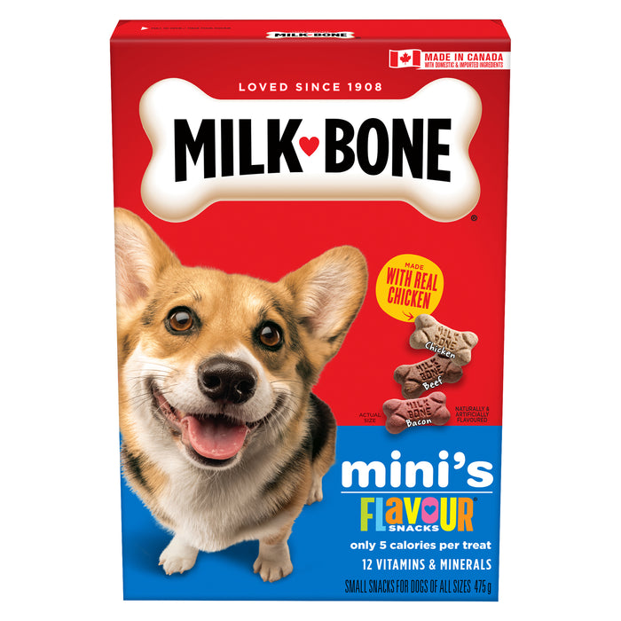 Milk-Bone Croque-Saveur Biscuits Minis, 475 g
