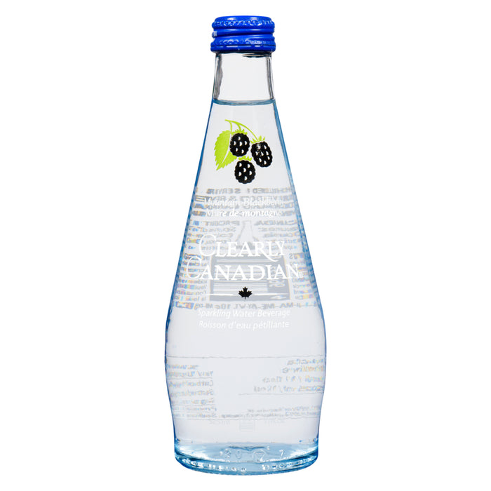 Clearly Canadian Boisson d'Eau Pétillante Mûre de Montagne, 325 ml