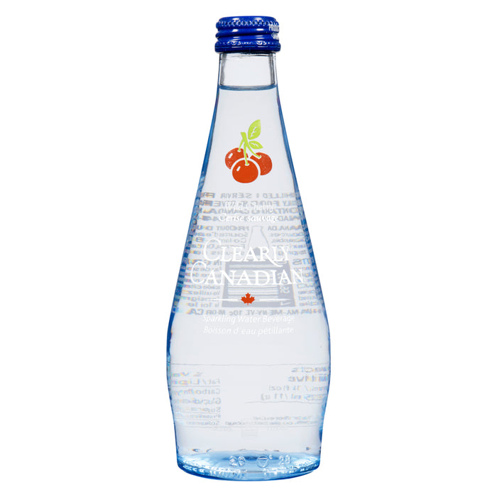 Clearly Canadian Sparkling Water Wild Cherry, 325 ml